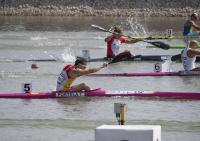 Teresa Portela Bronce en K1-200. Pedro Vázquez y  Pelayo Roza Plata en K2-500, Carlos Garrote plata en K1-200