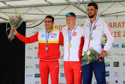 Tono Campos subcampeón de Europa en la prueba de maratón corto