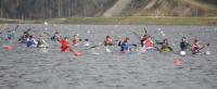 Una regata en Pontevedra y otra en Cabanas marcan el inicio de la temporada del piragüismo gallego