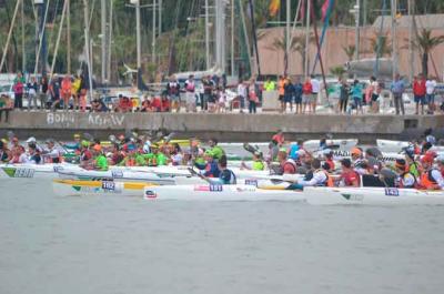 El campeonato de España de Kayak de Mar,todo un éxito de convocatoria.