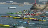 Entra a escena la liga gallega de kayak de mar