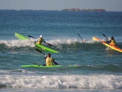 Iván Alonso se impuso en la I Lanzada Ocean Reace que se disputó con la participación de 30 deportistas.