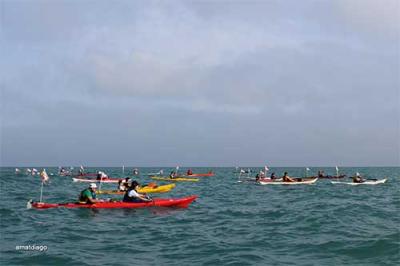 Éxito de participación y actividades en La X concentración de los Dragones de Mar