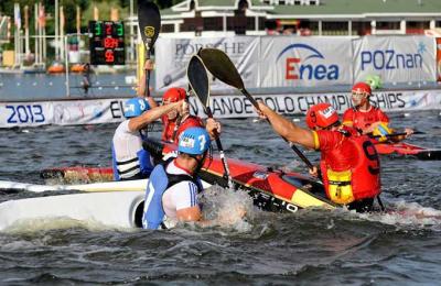 El kayak polo español no quiere bajarse del podio El kayak polo español no quiere bajarse del podio