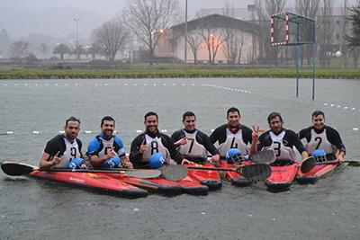 Excelente inicio de temporada para el equipo de kayak polo del Náutico de Rodeira
