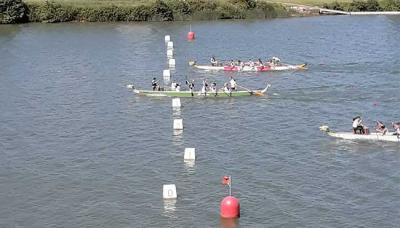 El Club Piragüismo Triana, campeón de España de barcos de dragón