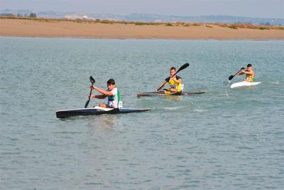 El CN Sevilla, campeón de Andalucía de piragua cross