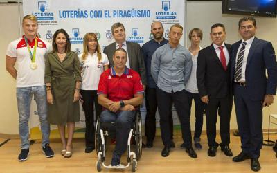 Loterías y Apuestas del Estado con el piragüismo Loterías y Apuestas del Estado con el piragüismo