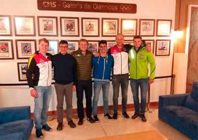 Piragüismo: Clínic del equipo olímpico alemán en el Club Náutico Sevilla
