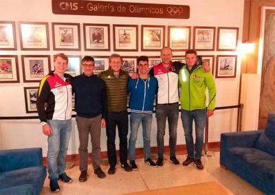 Piragüismo: Clínic del equipo olímpico alemán en el Club Náutico Sevilla Piragüismo: Clínic del equipo olímpico alemán en el Club Náutico Sevilla