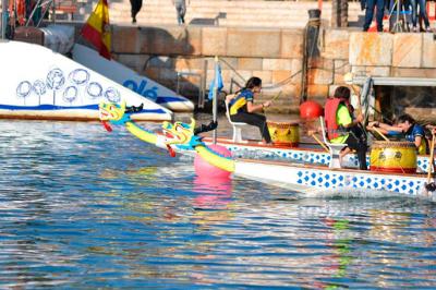 San Pedro Pinatar manda en la 1ª entrega de la II Liga de Dragón Boat - San Nicolás San Pedro Pinatar manda en la 1ª entrega de la II Liga de Dragón Boat - San Nicolás