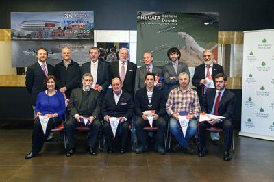 'BOTADURA' de la 35 edición de la Regata Ingenieros - Deusto en el Hotel Abando. 'BOTADURA' de la 35 edición de la Regata Ingenieros - Deusto en el Hotel Abando.