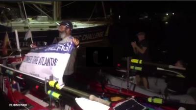 58 días de fuerza, constancia y decisión. Jorge Pena arriba a Antigua tras remar el Atlántico 58 días de fuerza, constancia y decisión. Jorge Pena arriba a Antigua tras remar el Atlántico