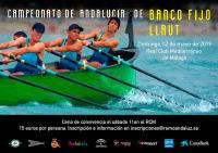 Acento malagueño en la tercera regata de la Liga Andaluza de remo en banco fijo-llaut, preámbulo del Campeonato de Andalucía