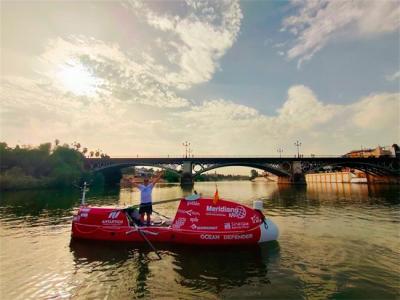 Antonio de la Rosa navega a remo y vela de Sevilla a Tenerife para testear su Ocean Defender Antonio de la Rosa navega a remo y vela de Sevilla a Tenerife para testear su Ocean Defender