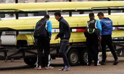 Aplazamiento del Trofeo Ence Semana Abanca de remo olímpico debido a los fuertes vientos Aplazamiento del Trofeo Ence Semana Abanca de remo olímpico debido a los fuertes vientos