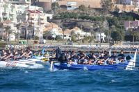 La travesía de Santa Pola a Tabarca y vuelta se convirtió en una durísima prueba de resistencia.