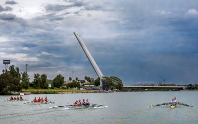 Broche final de la Sevilla International Rowing Masters Regatta