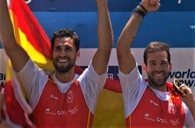 Bronce para el dos sin timonel de Javier García y Jaime Canalejo (Club Náutico Sevilla) en Eslovenia Bronce para el dos sin timonel de Javier García y Jaime Canalejo (Club Náutico Sevilla) en Eslovenia
