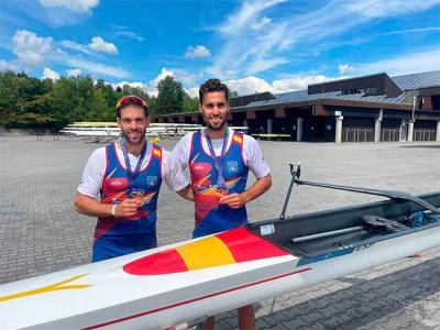 Bronce para el remo andaluz en el Campeonato de Europa Bronce para el remo andaluz en el Campeonato de Europa