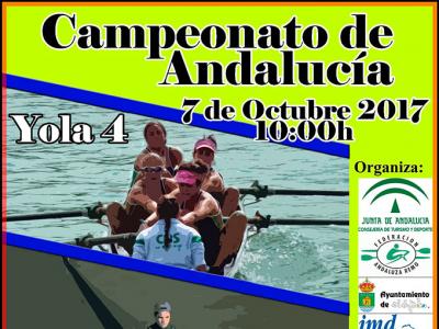 Campeonato de Andalucía de yolas y velocidad