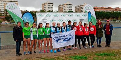 Celebrada la segunda regata de la Copa de Andalucía de remo