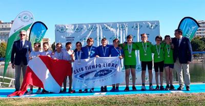 Celebrado el segundo asalto de la Copa de Andalucía de remo con reparto coral de triunfos 