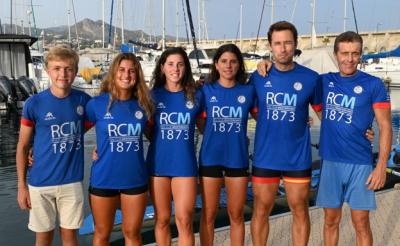 Cinco representantes del Real Club Mediterráneo, en el Mundial de Remo de Mar Cinco representantes del Real Club Mediterráneo, en el Mundial de Remo de Mar
