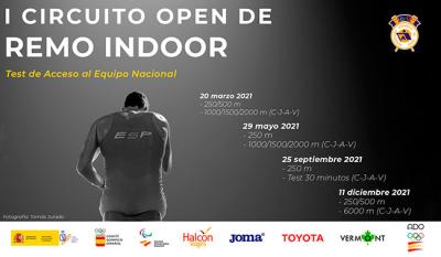 Circuito Open de remo indoor con el Club Tiempo Libre El Ejido