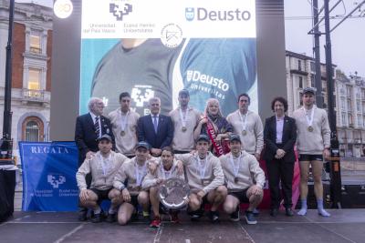 Deusto se hace con su victoria número 27 en una Regata en la que supo sacar partido de la situación Deusto se hace con su victoria número 27 en una Regata en la que supo sacar partido de la situación