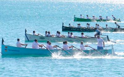 Dominio de los remeros del Real Club Mediterráneo en Barbate Dominio de los remeros del Real Club Mediterráneo en Barbate