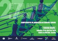 El Campeonato de Andalucía de barcos largos, el sábado en La Cartuja 