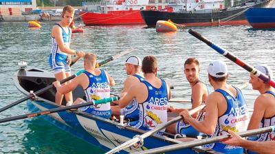 El Club de Remo de Ares asciende con Zarautz a laliga ACT El Club de Remo de Ares asciende con Zarautz a laliga ACT