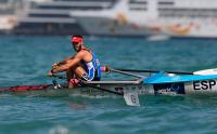 El malagueño Miramón se corona en el mundial de remo de mar