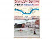El nuevo pabellón de remo de Deustu Arraun Taldea, protagonista del cartel anunciador de la 39ª edición de la Regata Ingenieros-Deusto El nuevo pabellón de remo de Deustu Arraun Taldea, protagonista del cartel anunciador de la 39ª edición de la Regata Ingenieros-Deusto