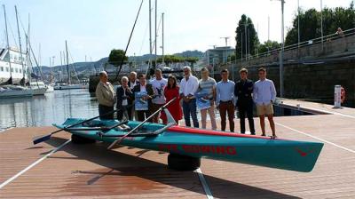 El Náutico y el Remo Vigo esperan que el Gallego de remo de mar sea “un éxito”, 