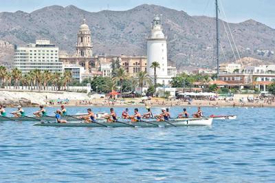 El Open Ciudad de Málaga y Campeonato de Andalucía de remo de mar, dominado por los anfitriones El Open Ciudad de Málaga y Campeonato de Andalucía de remo de mar, dominado por los anfitriones