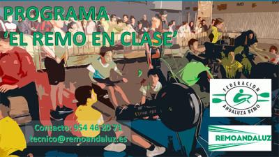 El remo andaluz, en clase'm nuevo proyecto de la Federación Andaluza de Remo El remo andaluz, en clase'm nuevo proyecto de la Federación Andaluza de Remo