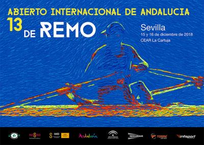 El XIII Abierto internacional de Andalucía de remo, en el CEAR La Cartuja