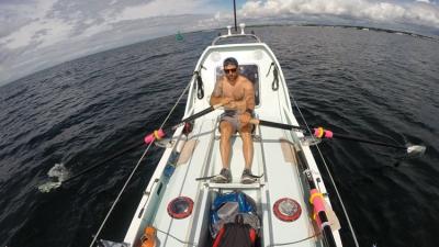 Gavan Henningan , ex-heroinómano que cruzó el océano Atlántico a remo Gavan Henningan , ex-heroinómano que cruzó el océano Atlántico a remo