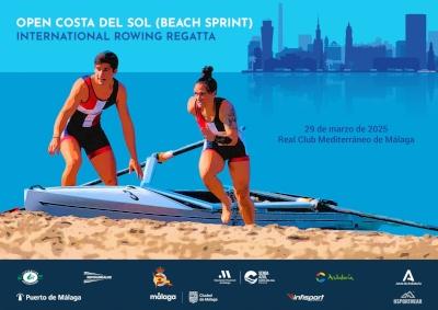 I Open Costa del Sol beach sprint, con 124 tripulaciones de cinco comunidades en La Malagueta I Open Costa del Sol beach sprint, con 124 tripulaciones de cinco comunidades en La Malagueta