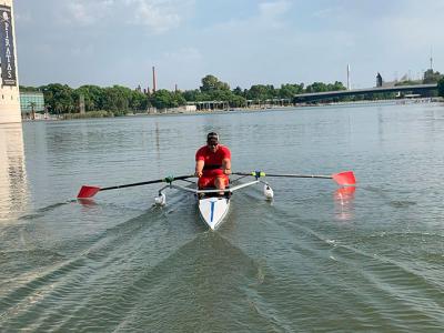 Javier Reja saca pasaporte para el Campeonato de Europa de remo adaptado Javier Reja saca pasaporte para el Campeonato de Europa de remo adaptado
