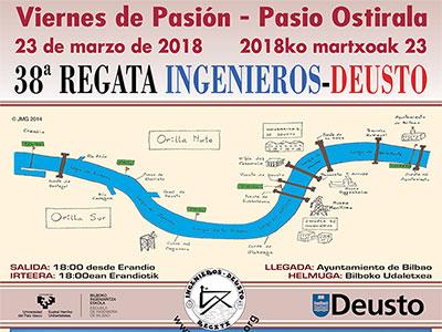 La 38ª edición de la Regata Ingenieros-Deusto ya tiene su cartel anunciador La 38ª edición de la Regata Ingenieros-Deusto ya tiene su cartel anunciador
