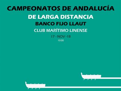 La Línea, sede del Campeonato de Andalucía de larga distancia de remo en banco fijo-Llaut