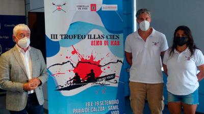 La playa viguesa de Samil acoge el fin de semana la 3ª edición del Trofeo Internacional Illas Cíes de remo de mar La playa viguesa de Samil acoge el fin de semana la 3ª edición del Trofeo Internacional Illas Cíes de remo de mar