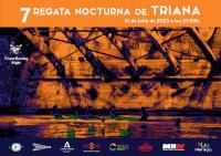 La séptima edición de la Triana Rowing Night se celebra este viernes en el Guadalquivir