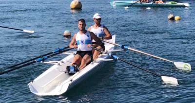 Medalla de plata para Francisco Javier Álvarez Paz e Isaac Prada Fernández, del Club Remo do Miño de Tui en Caminha (Portugal) Medalla de plata para Francisco Javier Álvarez Paz e Isaac Prada Fernández, del Club Remo do Miño de Tui en Caminha (Portugal)