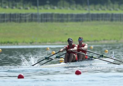 No pudo ser, el doble scull de Conde y García, quintos en la final No pudo ser, el doble scull de Conde y García, quintos en la final