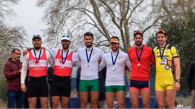 Nueve medallas para Andalucía en el Open de Primavera de remo Nueve medallas para Andalucía en el Open de Primavera de remo