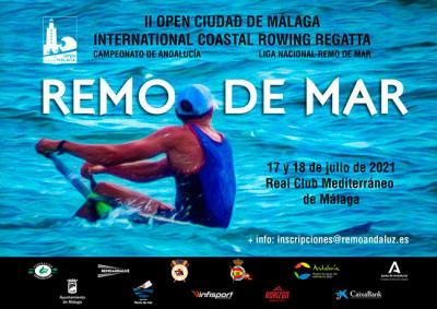 Open Ciudad de Málaga y Campeonato de Andalucía de remo de mar Open Ciudad de Málaga y Campeonato de Andalucía de remo de mar